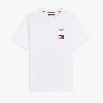 Cadillac F1 Team Tommy Hilfiger 2026 Logo T-shirt - White