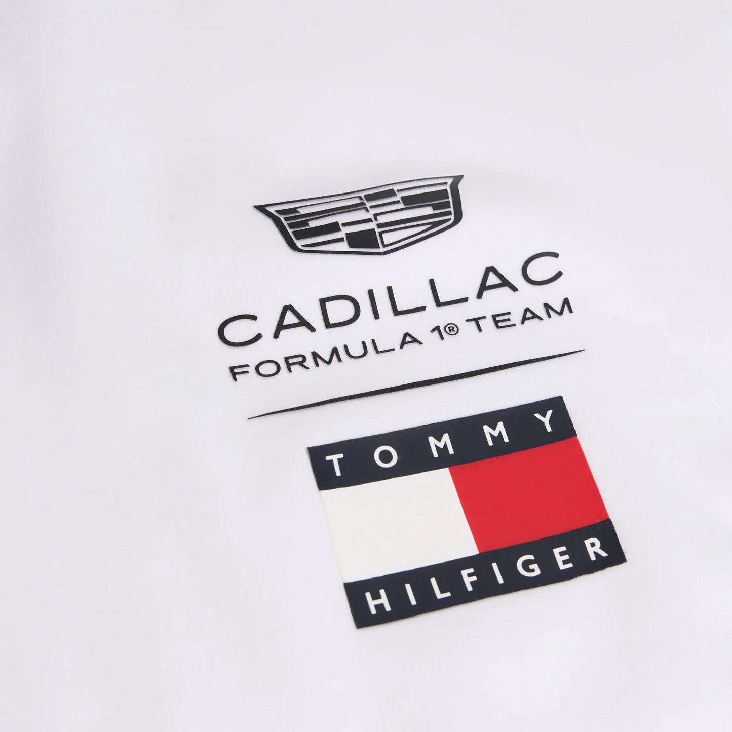 Cadillac F1 Team Tommy Hilfiger 2026 Logo T-shirt - White