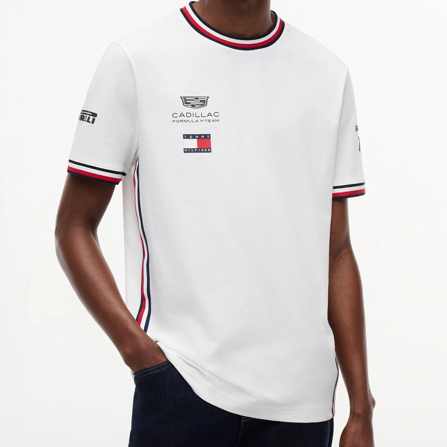 Cadillac F1 Team Tommy Hilfiger 2026 Valtteri Bottas T-shirt - White