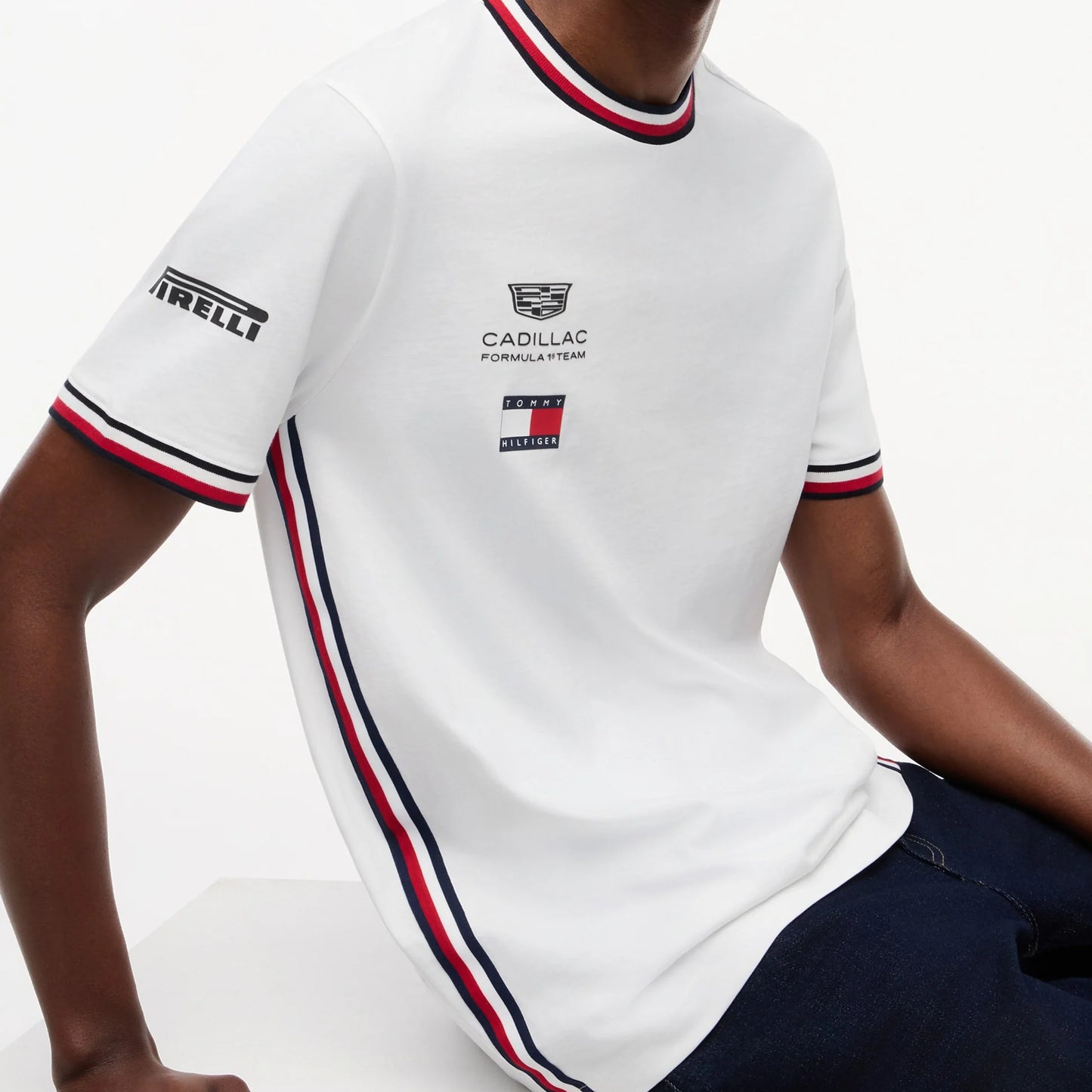 Cadillac F1 Team Tommy Hilfiger 2026 Valtteri Bottas T-shirt - White