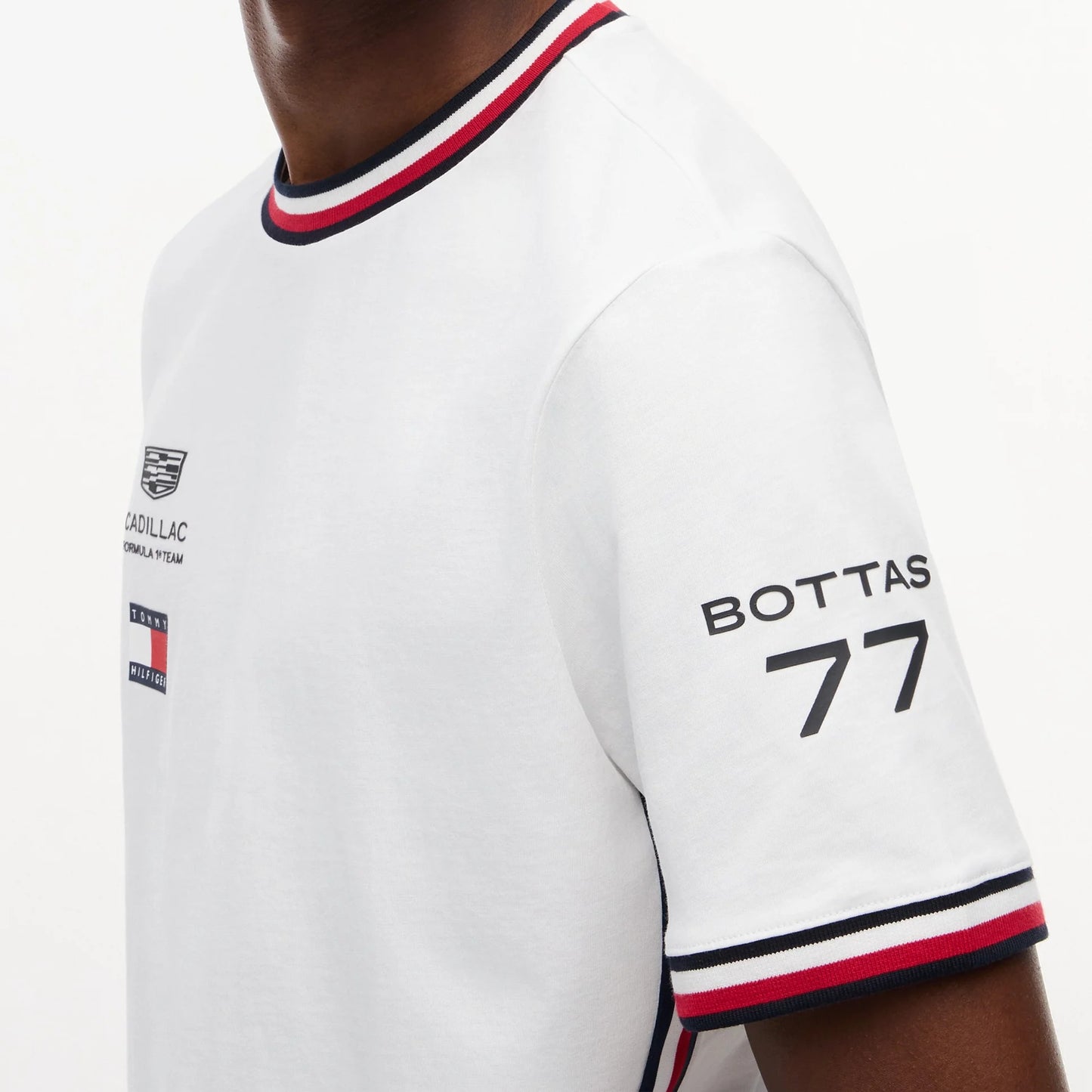 Cadillac F1 Team Tommy Hilfiger 2026 Valtteri Bottas T-shirt - White