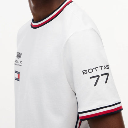 Cadillac F1 Team Tommy Hilfiger 2026 Valtteri Bottas T-shirt - White