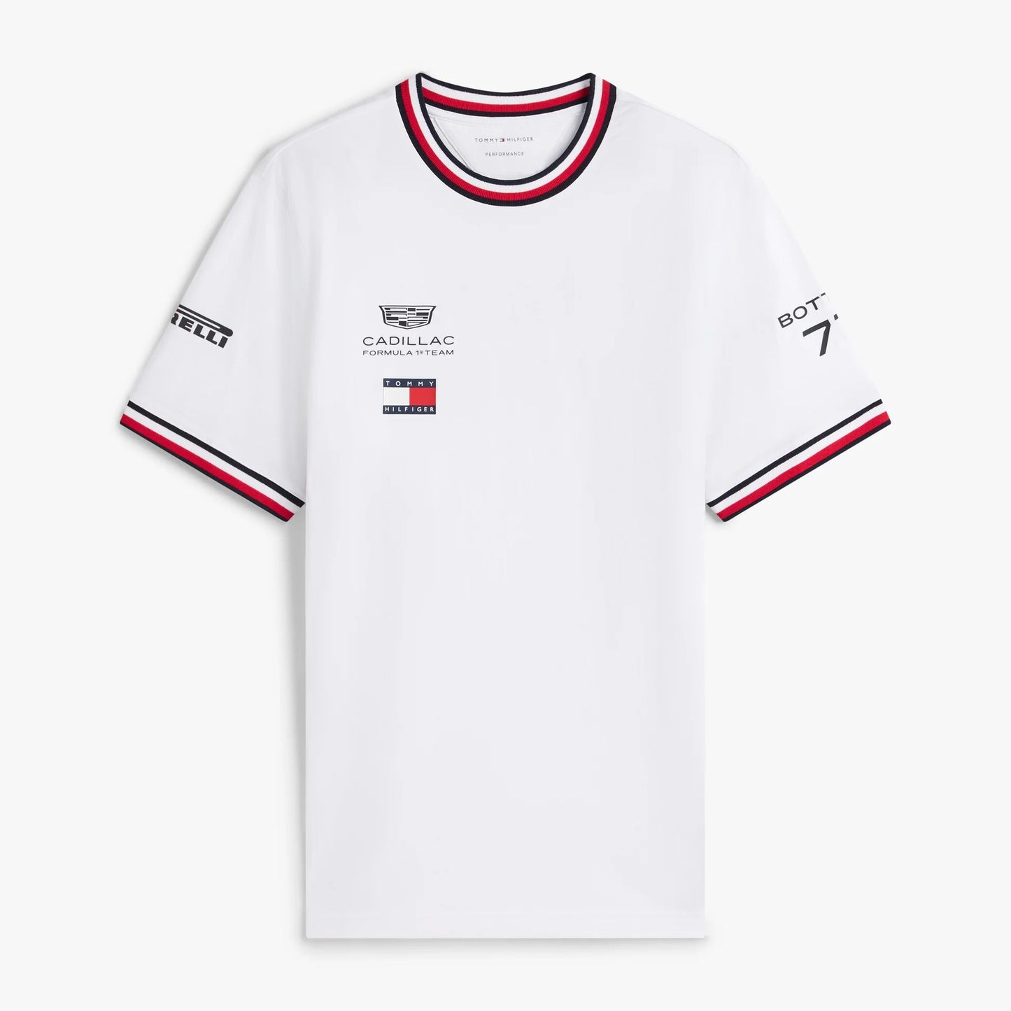 Cadillac F1 Team Tommy Hilfiger 2026 Valtteri Bottas T-shirt - White