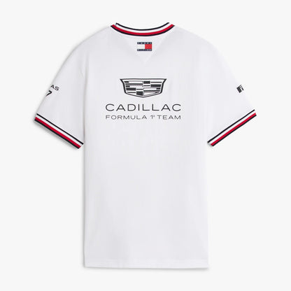 Cadillac F1 Team Tommy Hilfiger 2026 Valtteri Bottas T-shirt - White