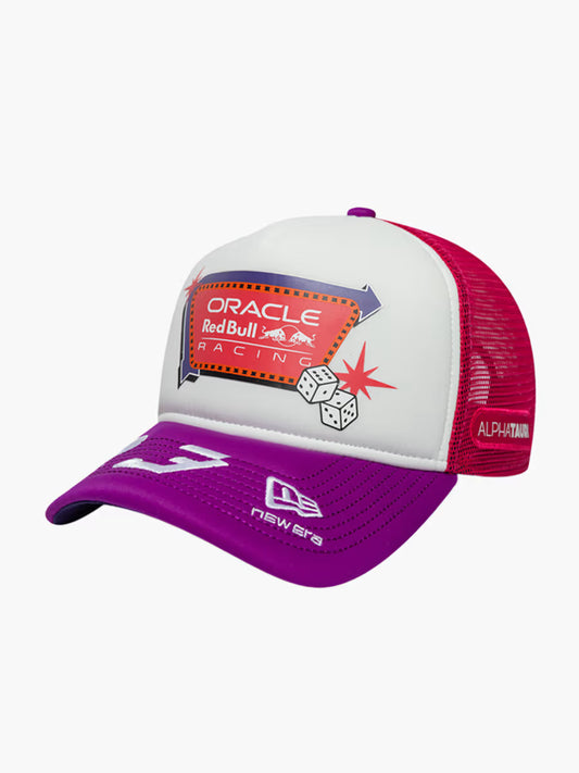 Red Bull Racing New Era 2026 Max Verstappen Vegas Trucker Cap