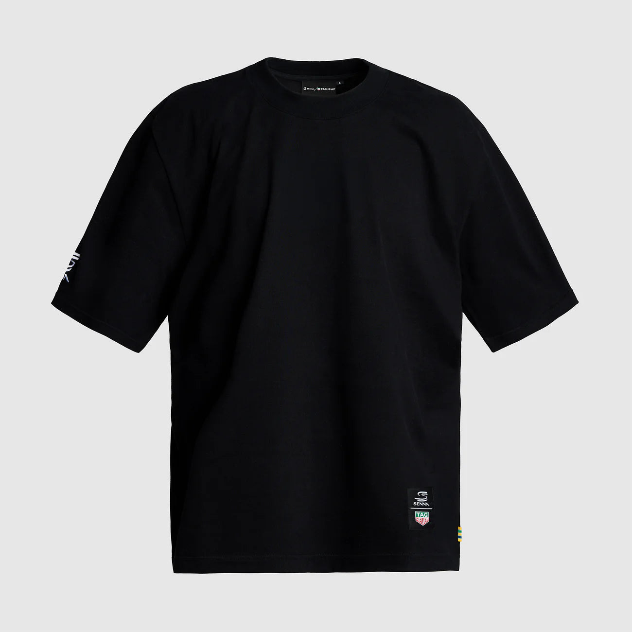 TAG Heuer x Senna Oversize Badge Tee - Black
