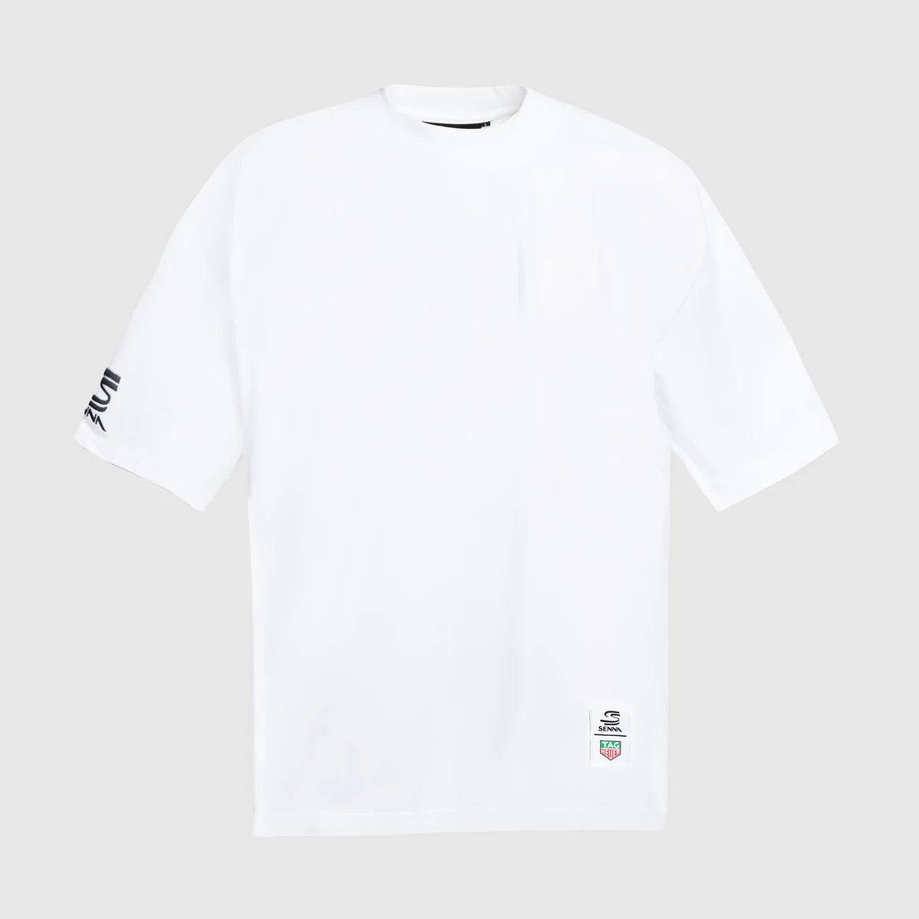 TAG Heuer x Senna Oversize Badge Tee - White