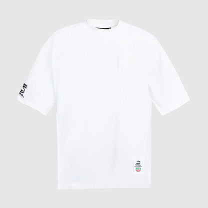 TAG Heuer x Senna Oversize Badge Tee - White