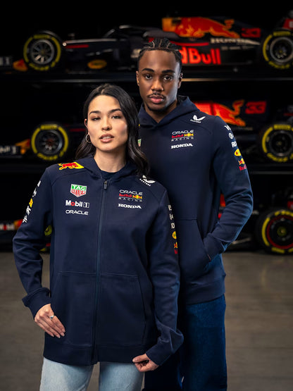 Red Bull Racing F1 2025 Replica Full Zip Hoodie