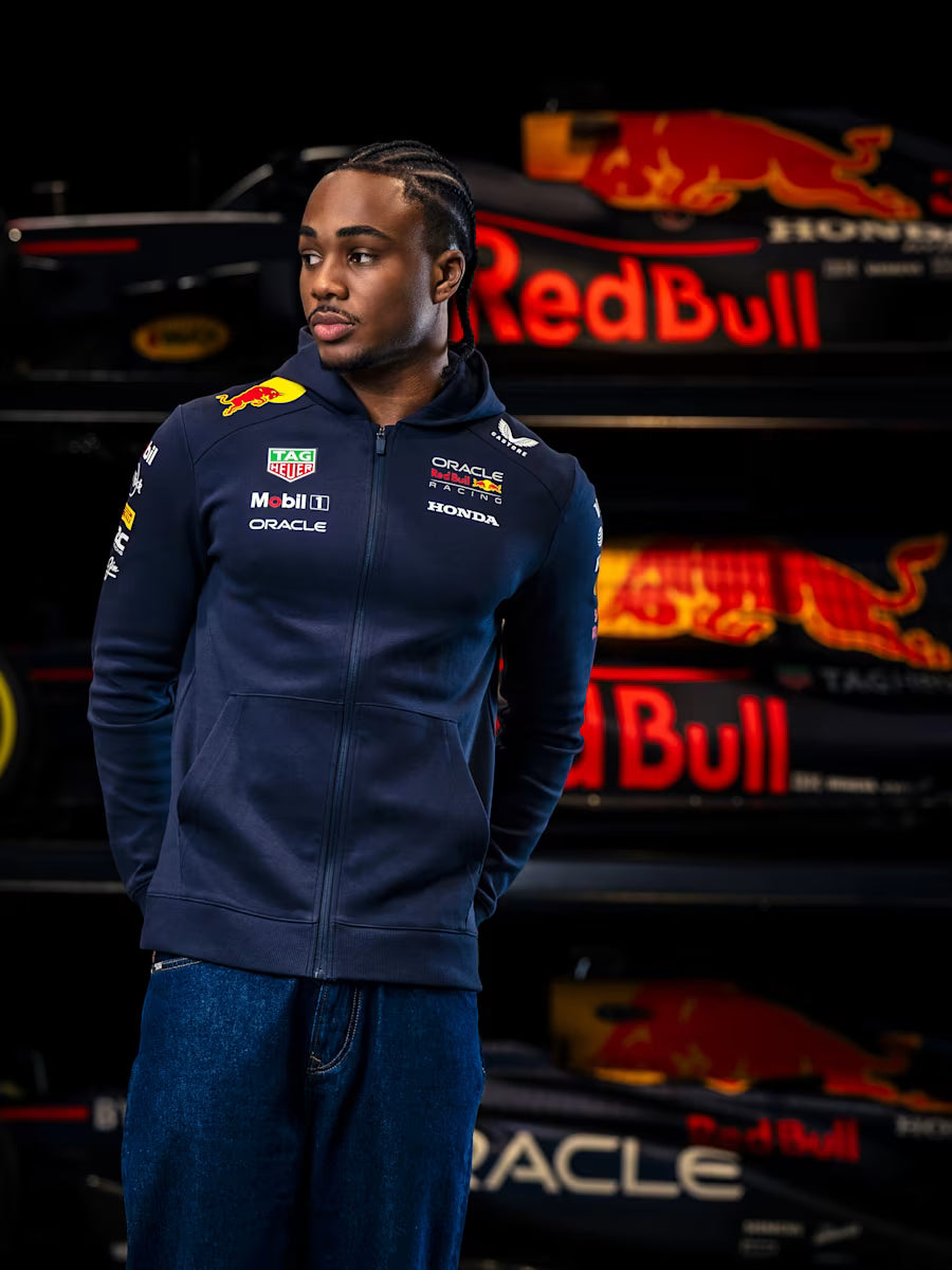 Red Bull Racing F1 2025 Replica Full Zip Hoodie