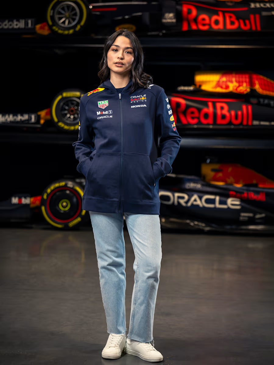 Red Bull Racing F1 2025 Replica Full Zip Hoodie