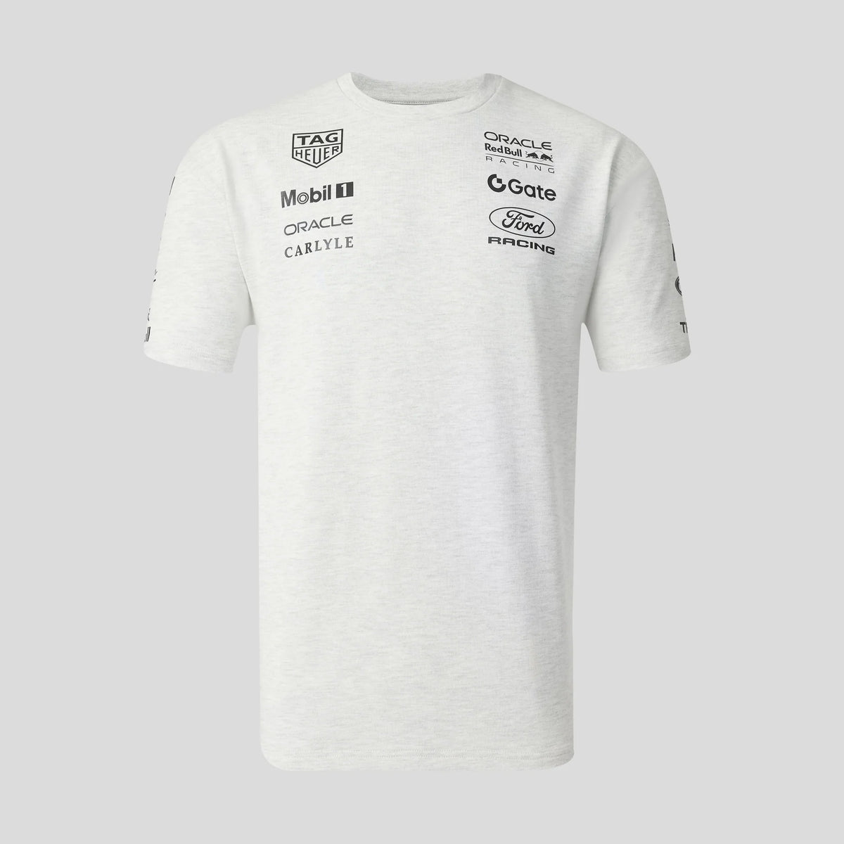 Red Bull Racing F1 2026 Classic Team T-Shirt - White Marl