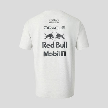 Red Bull Racing F1 2026 Classic Team T-Shirt - White Marl