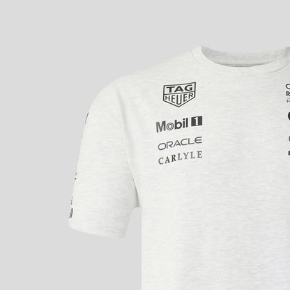 Red Bull Racing F1 2026 Classic Team T-Shirt - White Marl