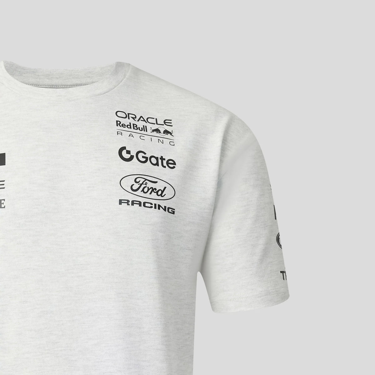 Red Bull Racing F1 2026 Classic Team T-Shirt - White Marl