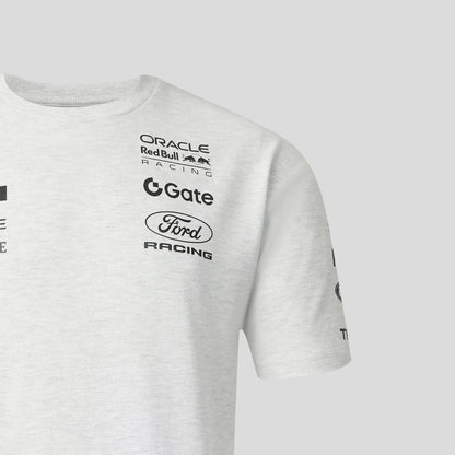 Red Bull Racing F1 2026 Classic Team T-Shirt - White Marl