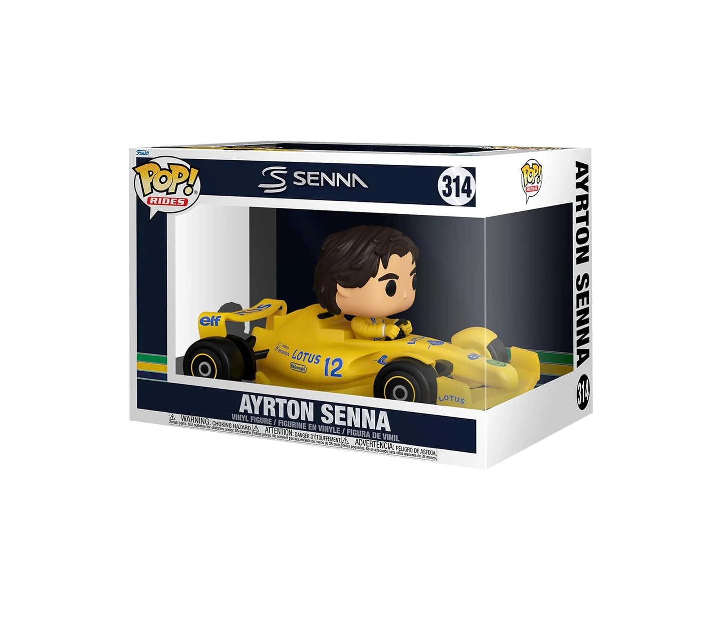 Funko Pop! Lotus F1 Team Ayrton Senna Formula 1 Car Mini Figure
