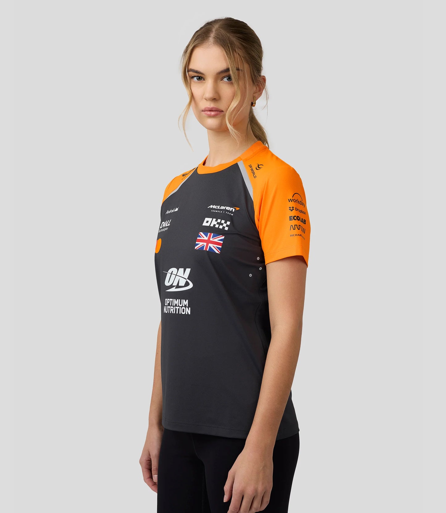McLaren F1 2025 Women's Lando Norris Team T-Shirt - PHANTOM