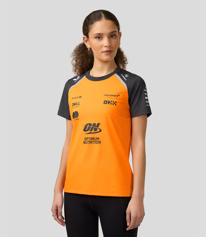 McLaren F1 2025 Women's Team T-Shirt - PAPAYA