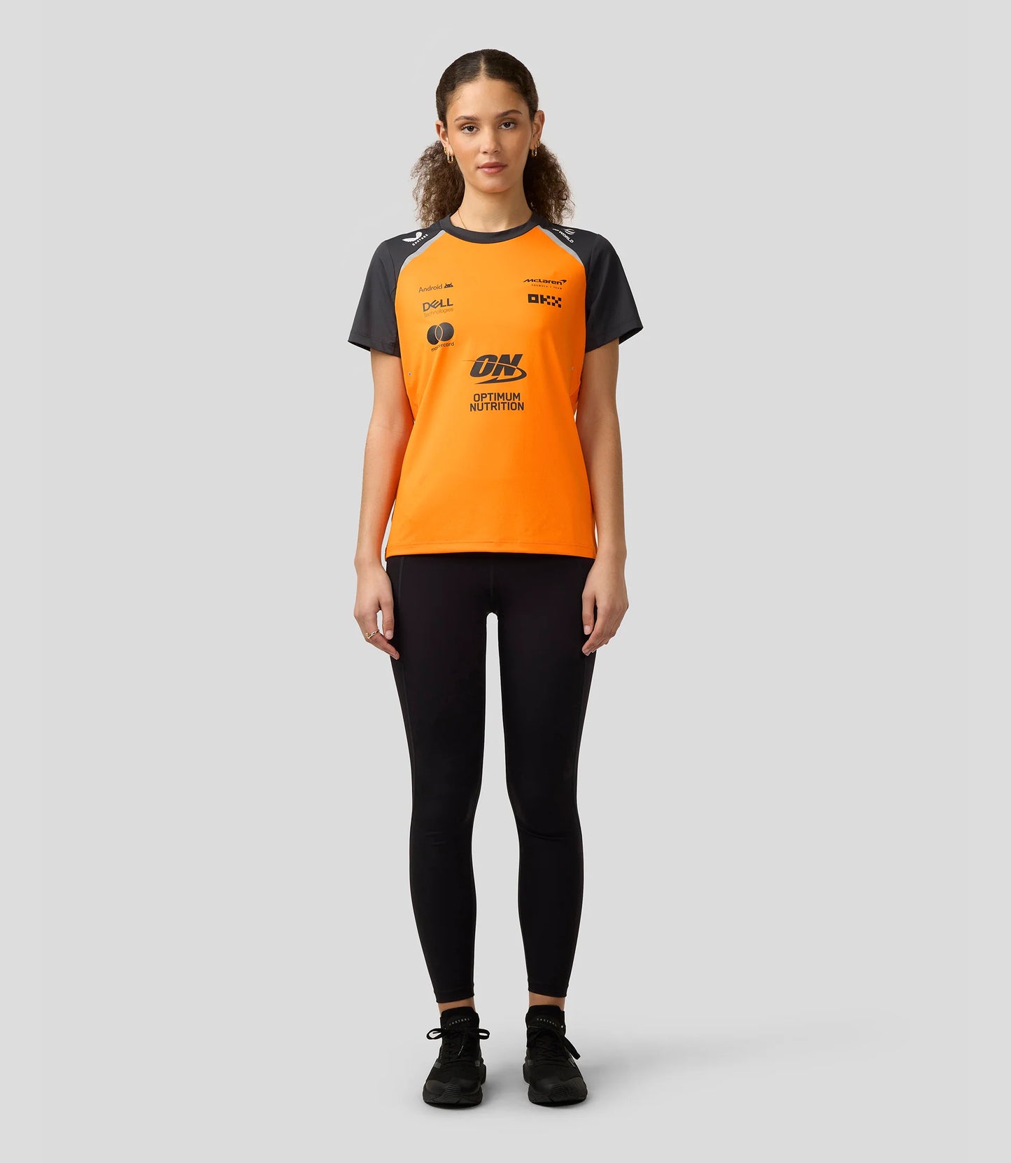 McLaren F1 2025 Women's Team T-Shirt - PAPAYA