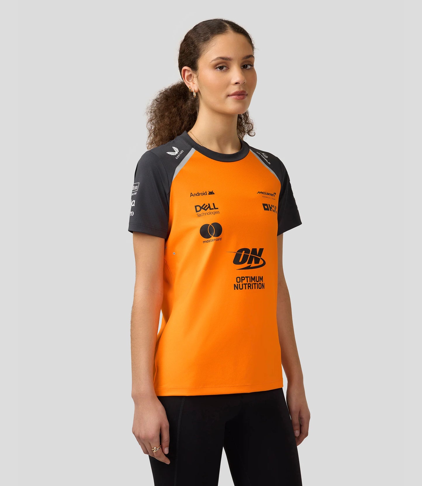 McLaren F1 2025 Women's Team T-Shirt - PAPAYA