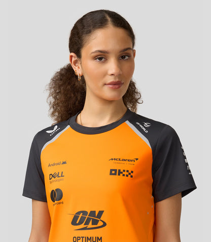 McLaren F1 2025 Women's Team T-Shirt - PAPAYA