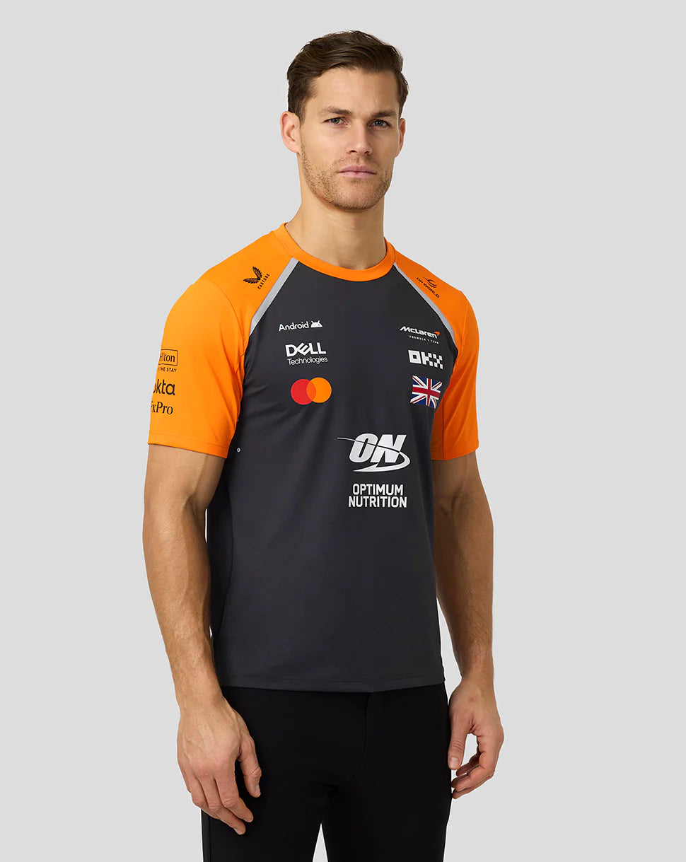 McLaren F1 2025 Men's Lando Norris Team T-Shirt - PHANTOM