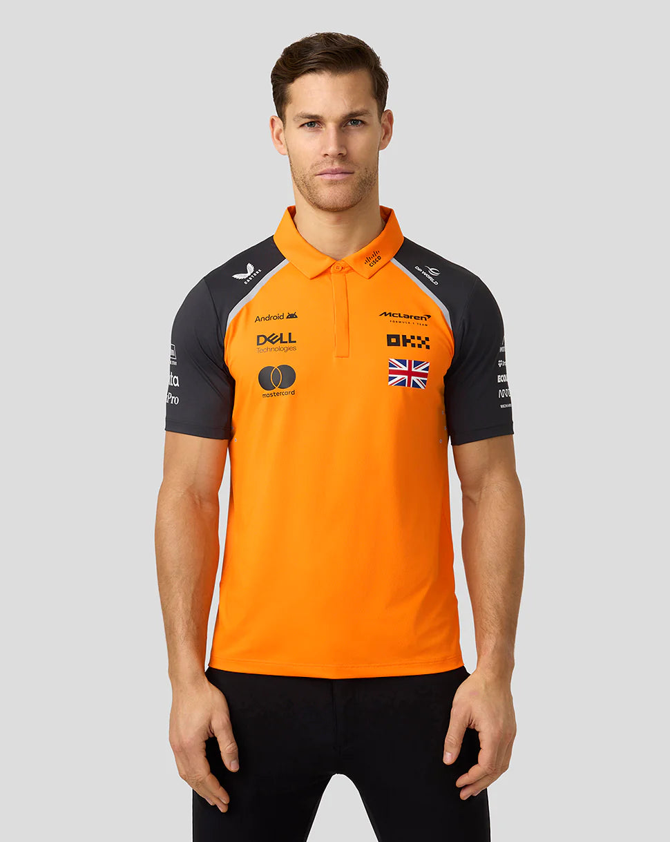 McLaren F1 Men's 2025 Lando Norris Team Drivers Polo