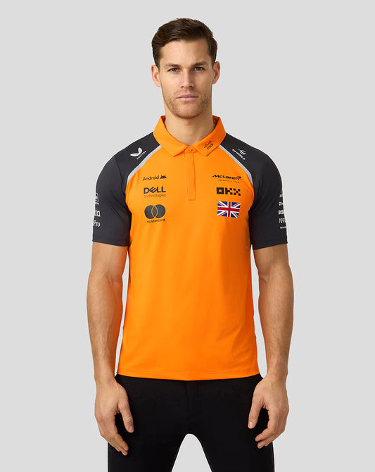 McLaren F1 Men's 2025 Lando Norris Team Drivers Polo