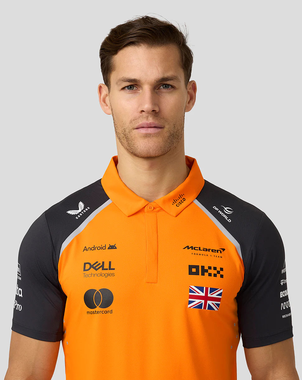 McLaren F1 Men's 2025 Lando Norris Team Drivers Polo