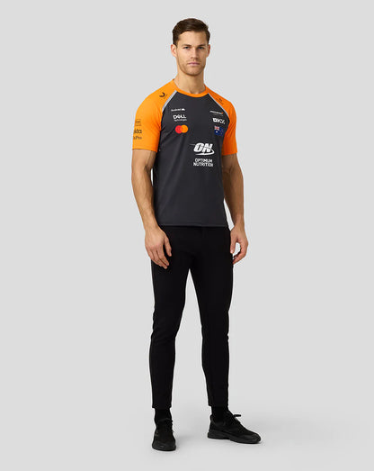 McLaren F1 2025 Men's Oscar Piastri Team T-Shirt - PHANTOM