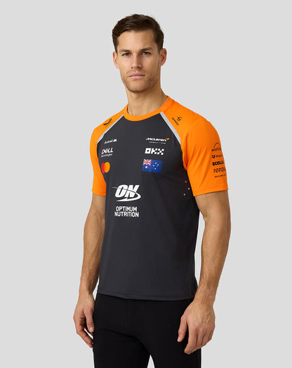 McLaren F1 2025 Men's Oscar Piastri Team T-Shirt - PHANTOM