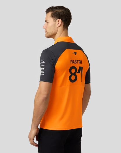 McLaren F1 Men's 2025 Oscar Piastri Team Drivers Polo