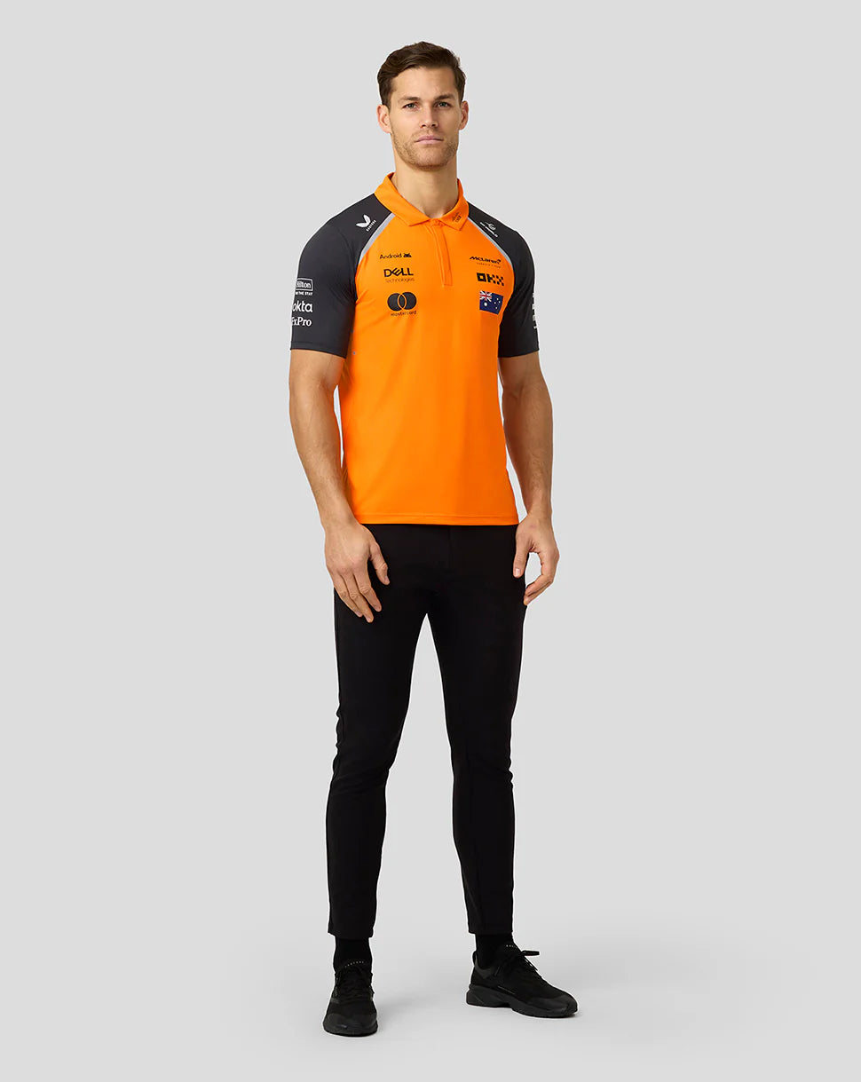 McLaren F1 Men's 2025 Oscar Piastri Team Drivers Polo