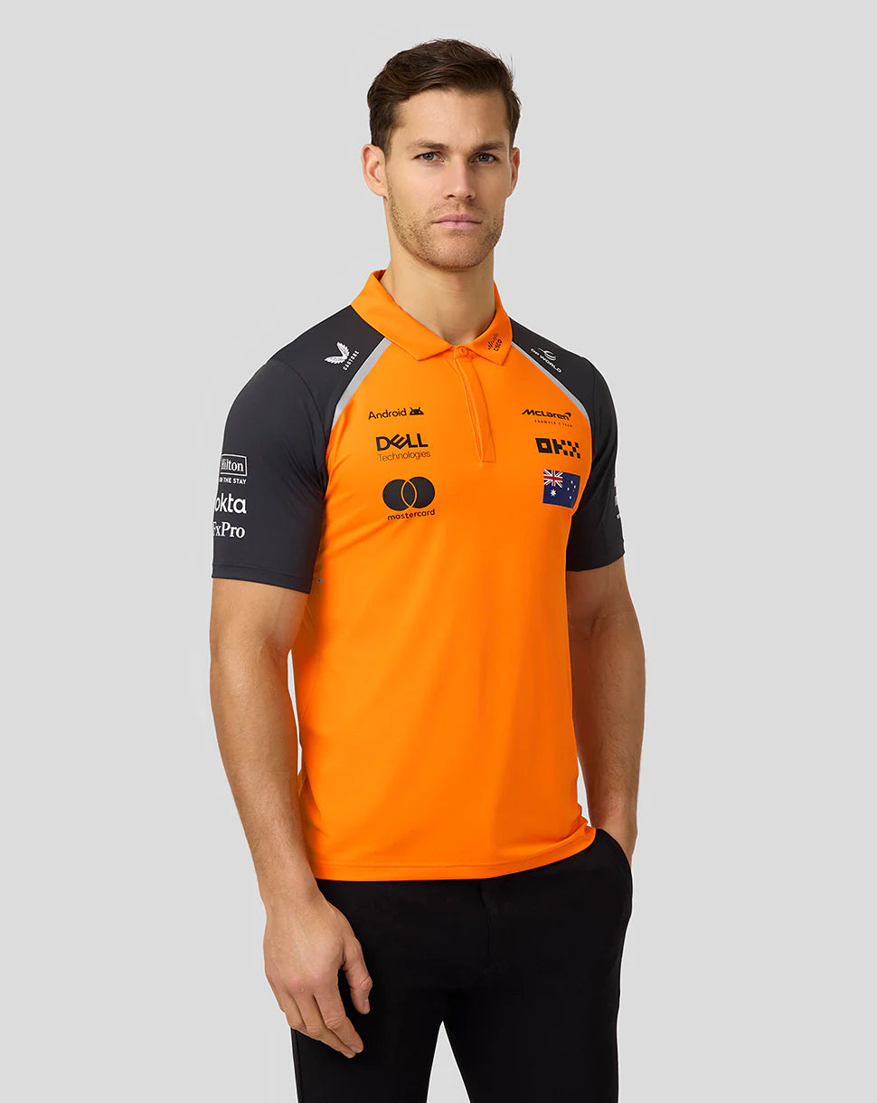 McLaren F1 Men's 2025 Oscar Piastri Team Drivers Polo