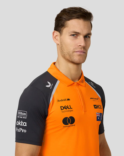 McLaren F1 Men's 2025 Oscar Piastri Team Drivers Polo