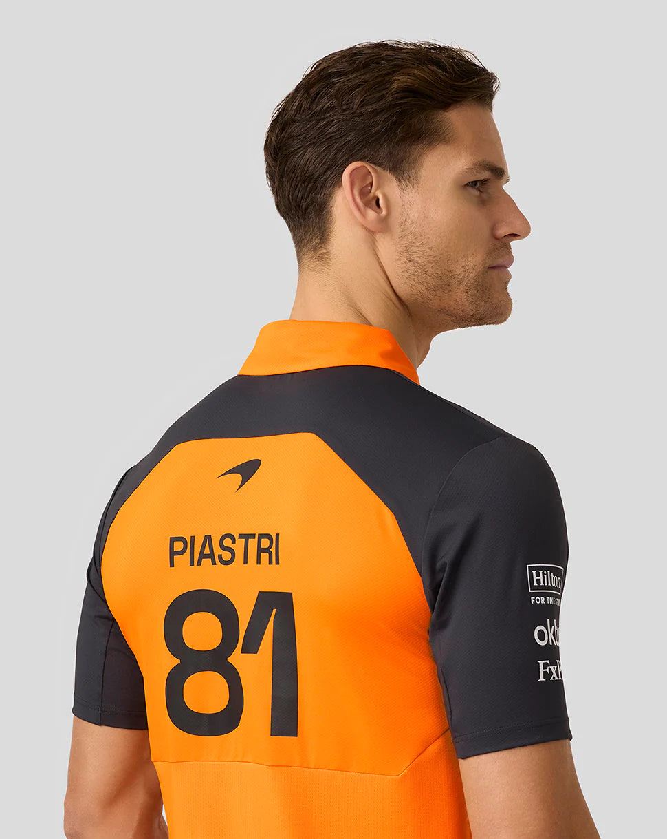 McLaren F1 Men's 2025 Oscar Piastri Team Drivers Polo