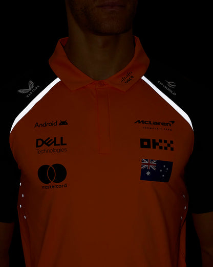 McLaren F1 Men's 2025 Oscar Piastri Team Drivers Polo