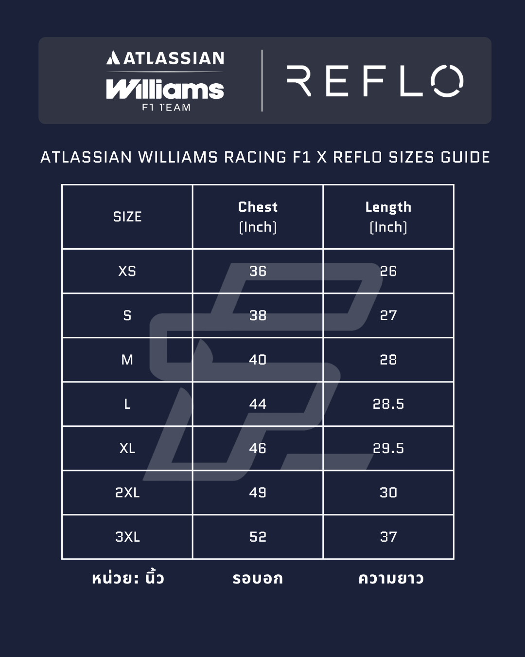 Atlassian Williams Racing F1 x REFLO Alex Albon T-Shirt