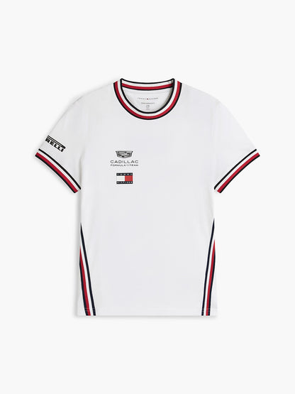 Cadillac F1 Team Tommy Hilfiger Women's 2026 Team T-shirt - White