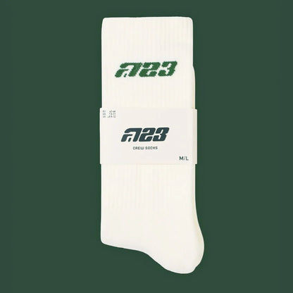 [Pre-order] AA23 Crew Socks Cream