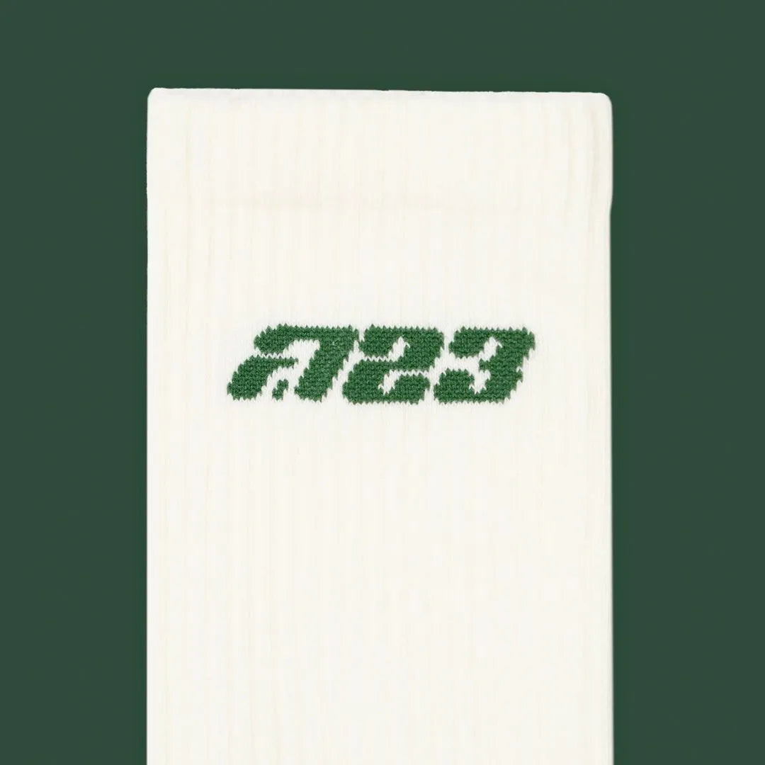 [Pre-order] AA23 Crew Socks Cream