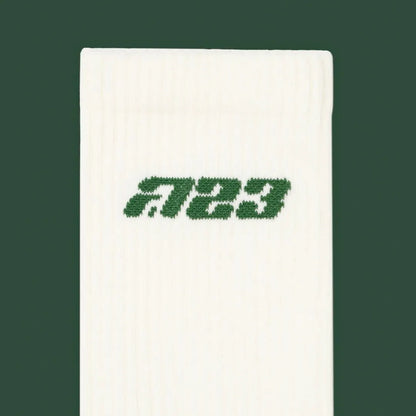 [Pre-order] AA23 Crew Socks Cream