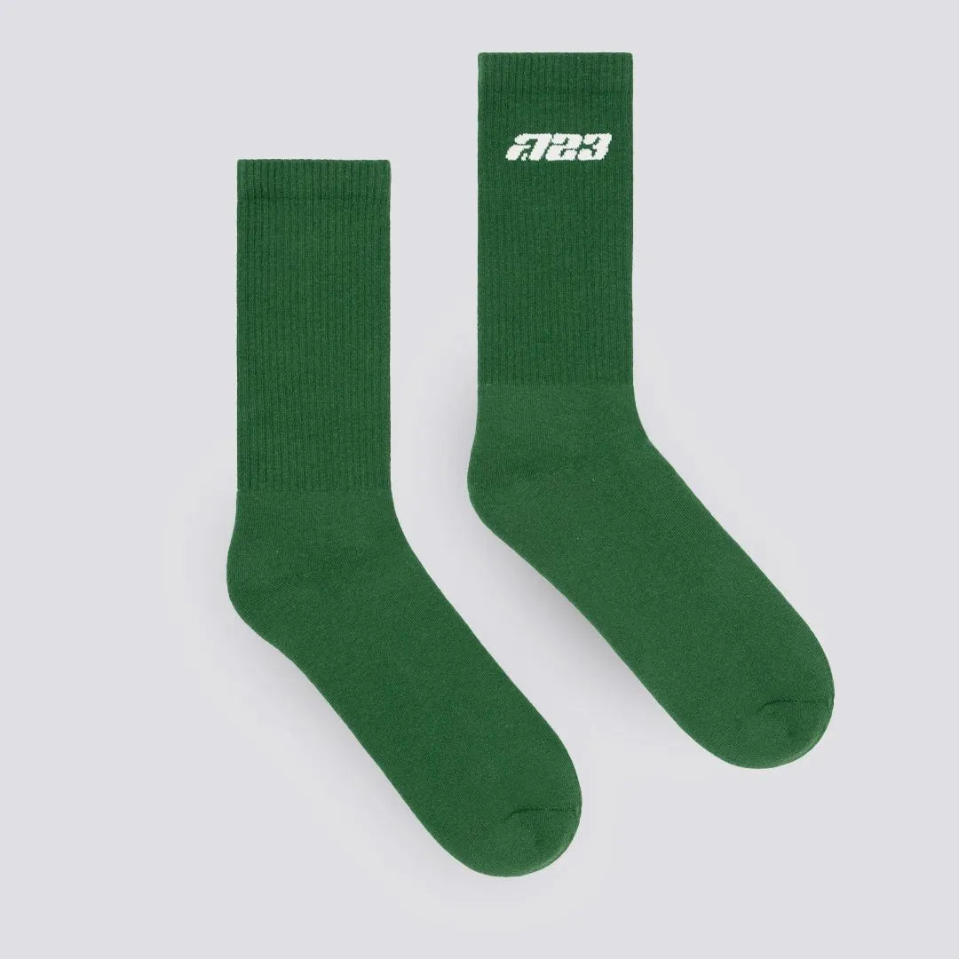 [Pre-order] AA23 Crew Socks Green