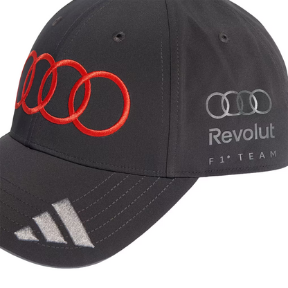 Audi F1 Team adidas 2026 Gabriel Bortoleto Cap - Black