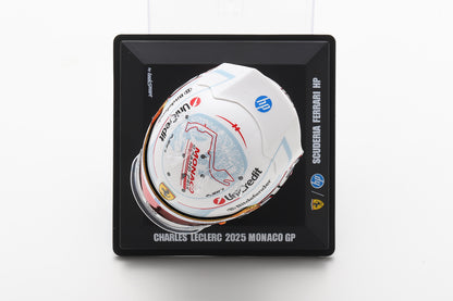 Scuderia Ferrari Charles Leclerc 2025 Monaco GP 1:5 Model Helmet
