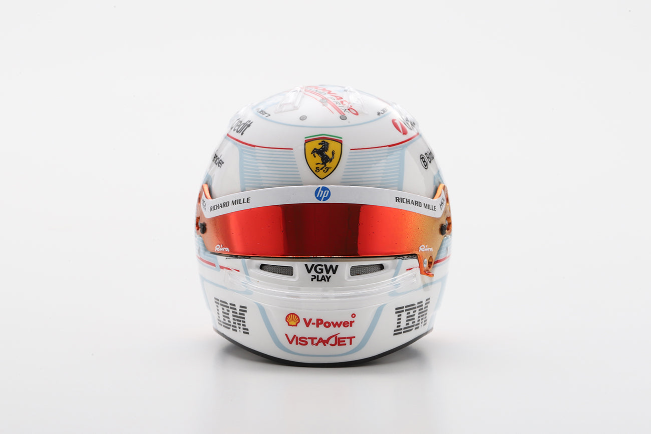 Scuderia Ferrari Charles Leclerc 2025 Monaco GP 1:5 Model Helmet