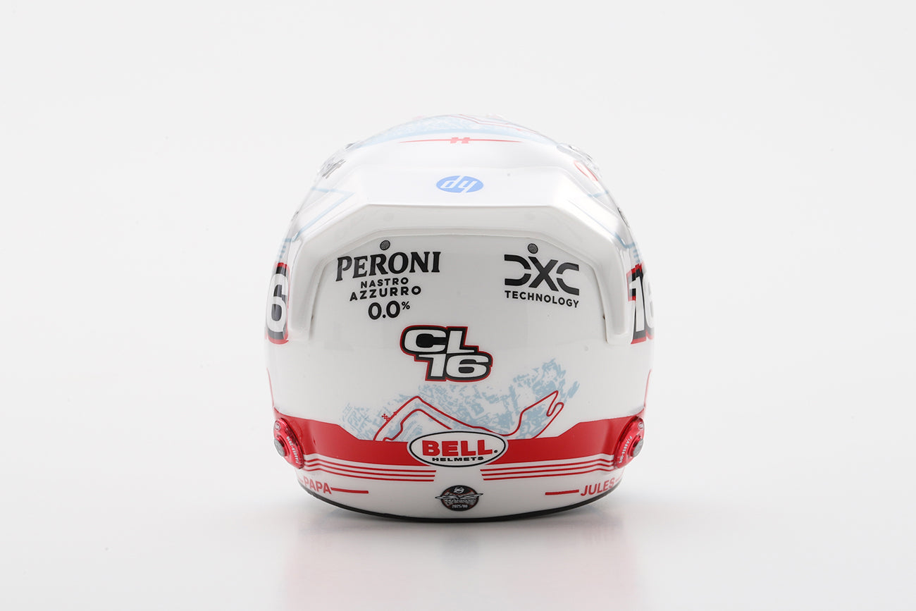 Scuderia Ferrari Charles Leclerc 2025 Monaco GP 1:5 Model Helmet