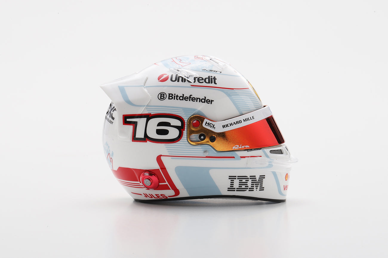 Scuderia Ferrari Charles Leclerc 2025 Monaco GP 1:5 Model Helmet