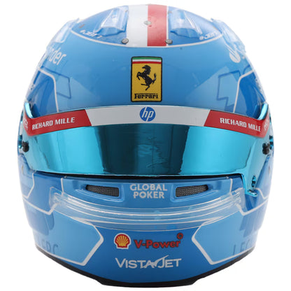 Scuderia Ferrari Charles Leclerc 2024 Miami GP 1:5 Model Helmet
